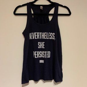 Nevertheless She Persisted tank • small